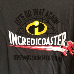 Disney Incredicoaster Tshirt